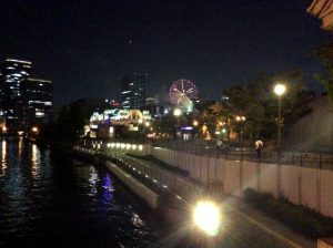 Fireworks Photo Kitahama Lion Bridge 北浜 ライオン橋淀川の花火写真