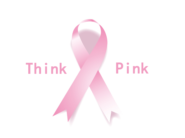 pinkribbon event think pink image ピンクリボンイベント　イラスト